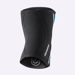 Rehband - RX Elbow Sleeve - 5mm - Teal/Black - PAIR